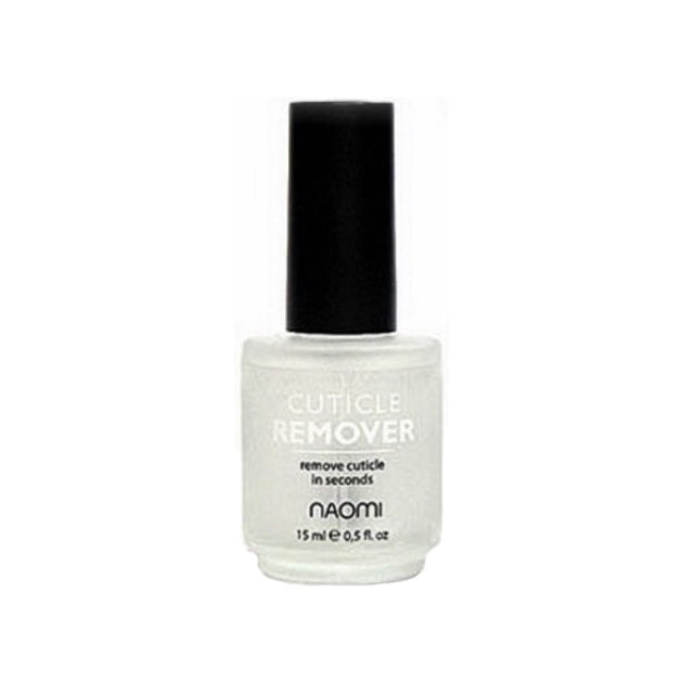 Naomi Cuticle Remover - cuticle remover gel with brush, 15 ml