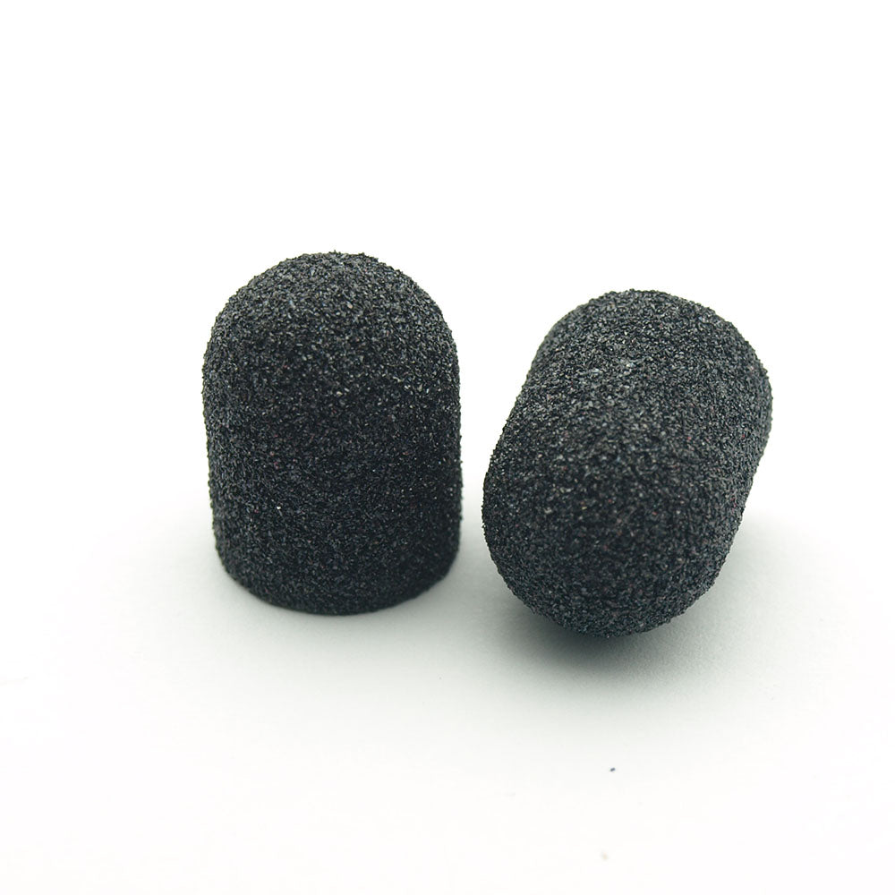 Pedicure disposable caps pedicure 10mm 120 grit, 5pcs.