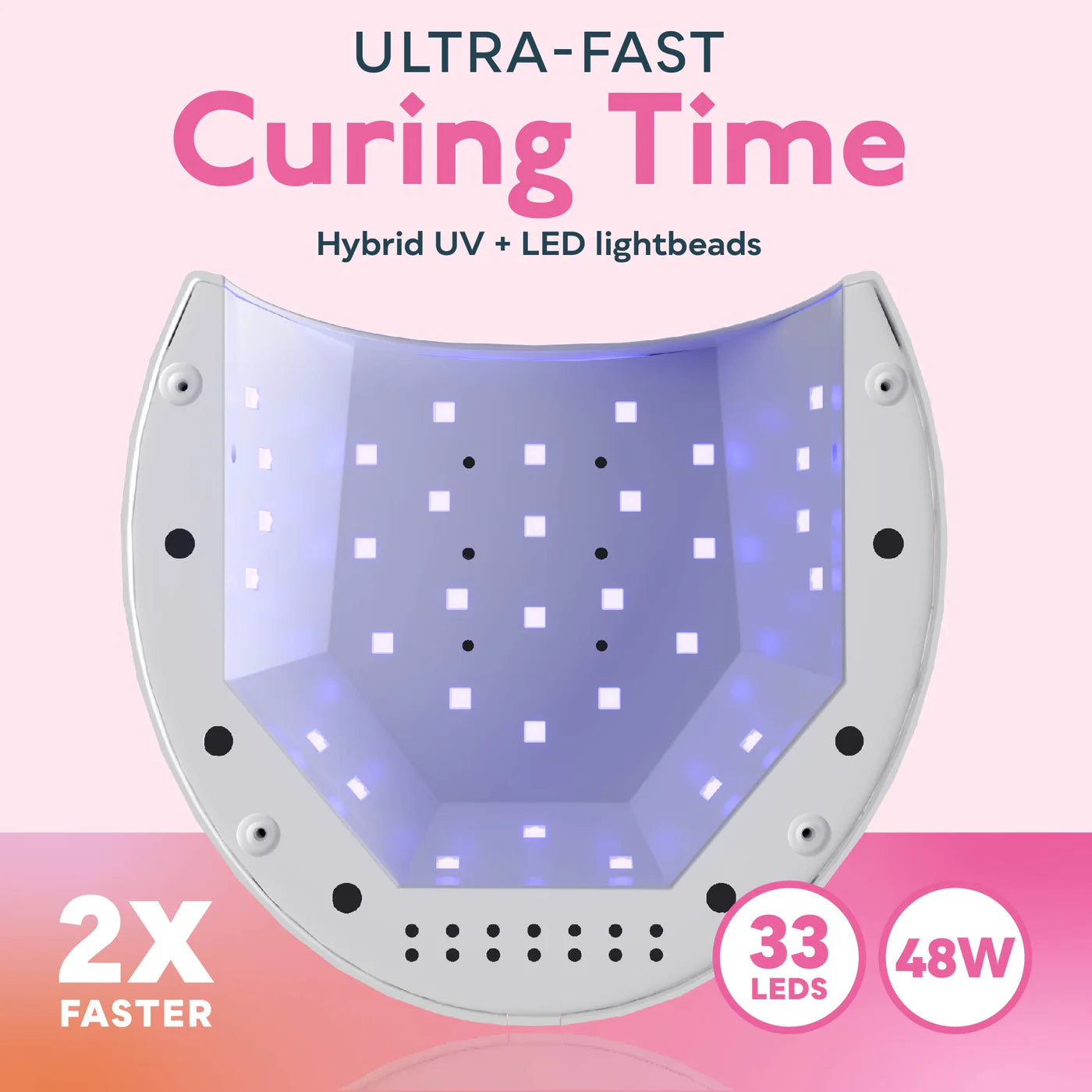 LED Nail Lamp SUN2C UV (ORIGINAL) 6 month warranty