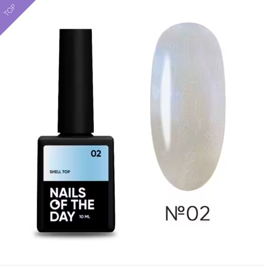 B TOP NAILSOFTHEDAY SHELL 02 10 ml