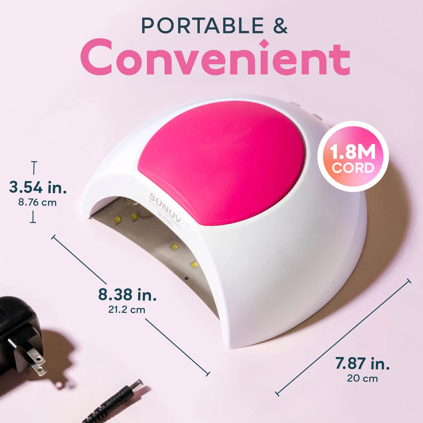 LED Nail Lamp SUN2C UV (ORIGINAL) 6 month warranty